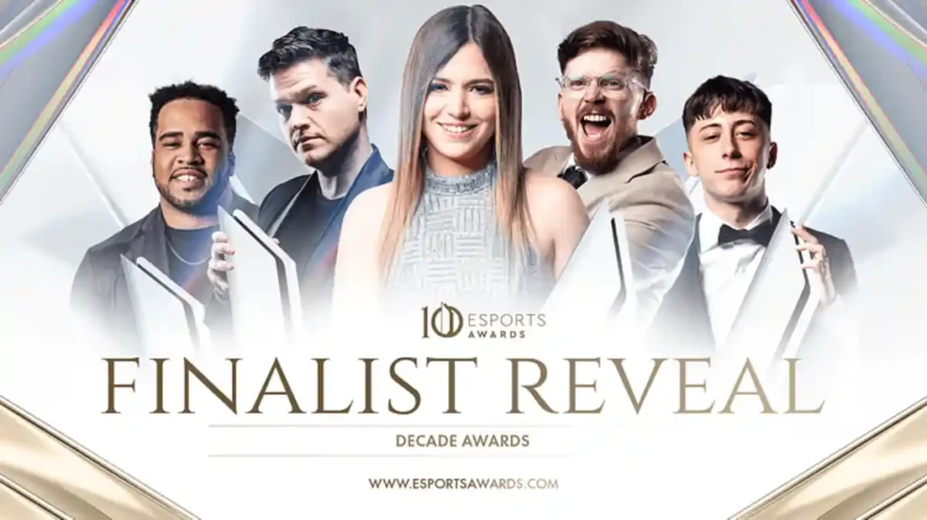 The Esports Awards 2025 reveals "Decade AWARDS" Nominees