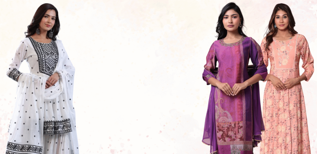 Elegant and Trendy Kurtas for Office Wear and Evening Parties