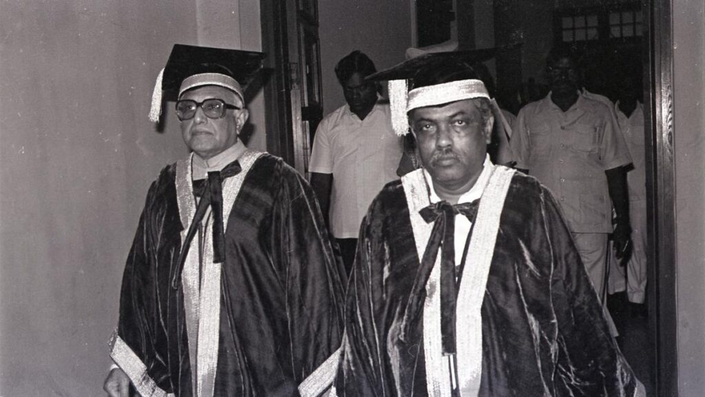 When clash erupted between T.N. government and Governor on appointing a Vice-Chancellor 40 years ago