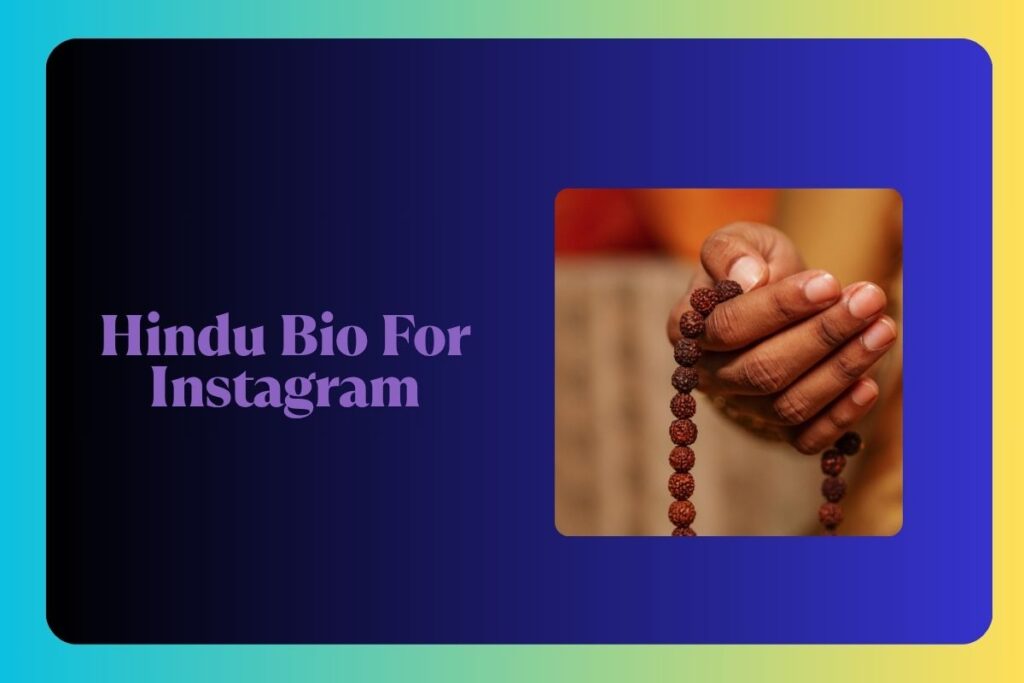 Hindu Bio For Instagram