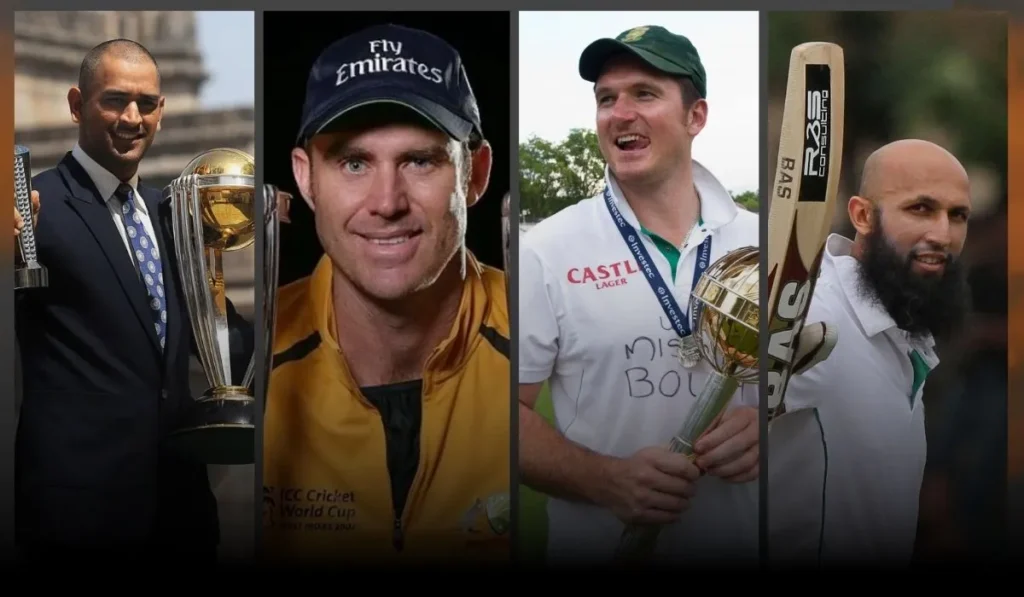 World Cup winners MS Dhoni & Matthew Hayden inducted