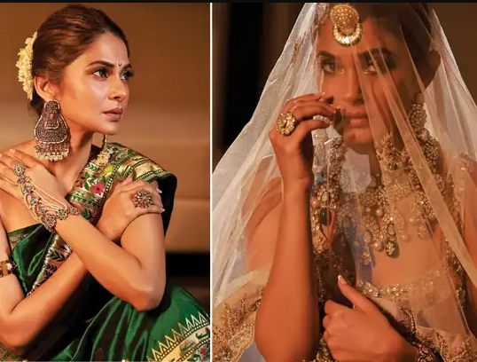 Mesmerising Ethnic Outfit Looks of Jennifer Winget