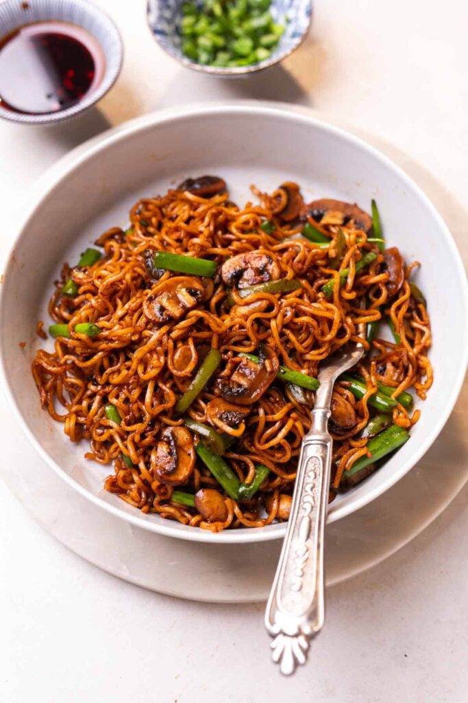 Mushroom Ramen Noodles - My Food Story