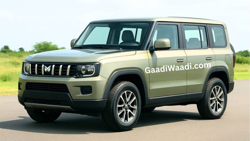 New Mahindra Bolero Rendering