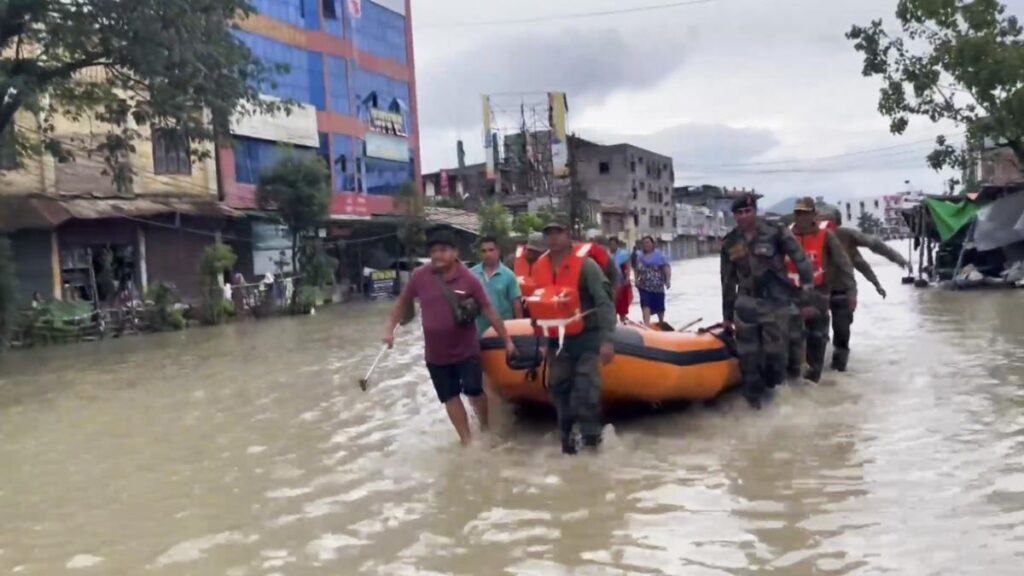 Northeast floods: toll rises to 36, over 5.5 lakh affected