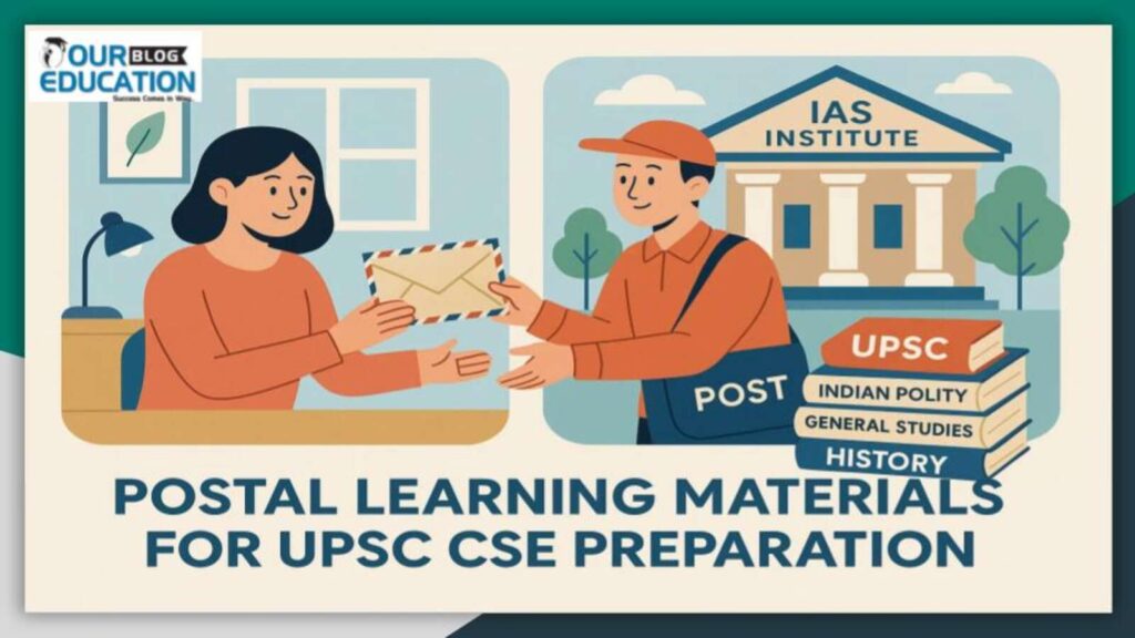 Do IAS institutes in Delhi provide postal learning materials for UPSC CSE preparation?