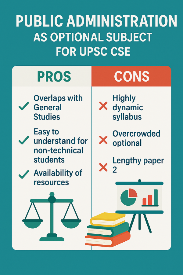 How Many Students Take Public Administration as Optional?