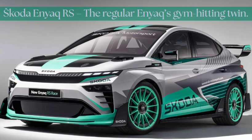Škoda Enyaq RS ‘Race’ Is a Family SUV Gone Full Track Monster