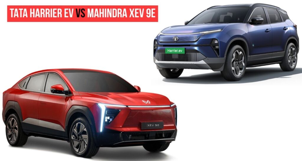 TATA HARRIER EV VS MAHINDRA XEV 9E