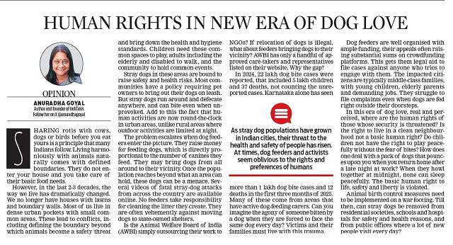 Human Rights in the era of Dog Love