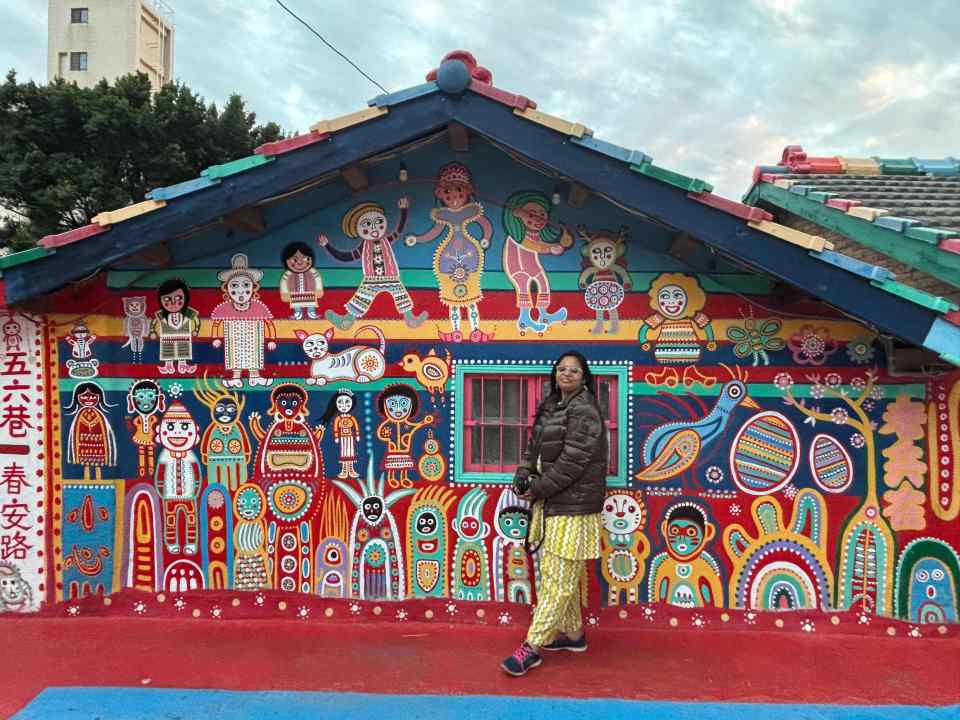 Rainbow village in Taichung