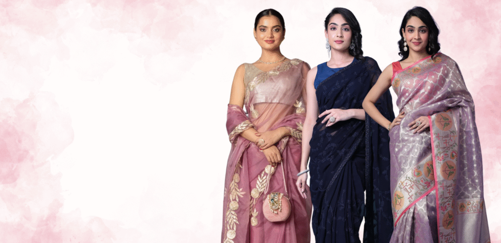 The Ultimate Guide to Choosing the Perfect Party Wear Saree from Zari – Zari Jaipur