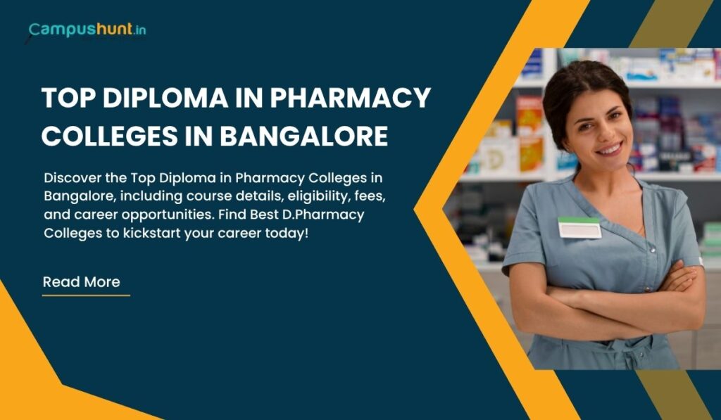 Top Diploma in Pharmacy colleges in Bangalore
