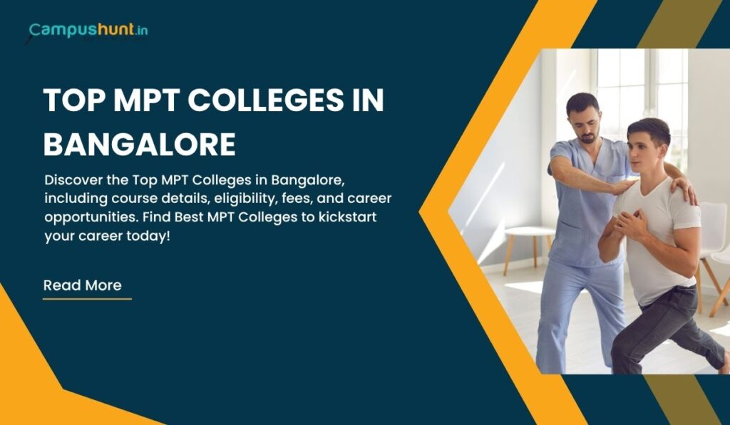 Top MPT Colleges in Bangalore