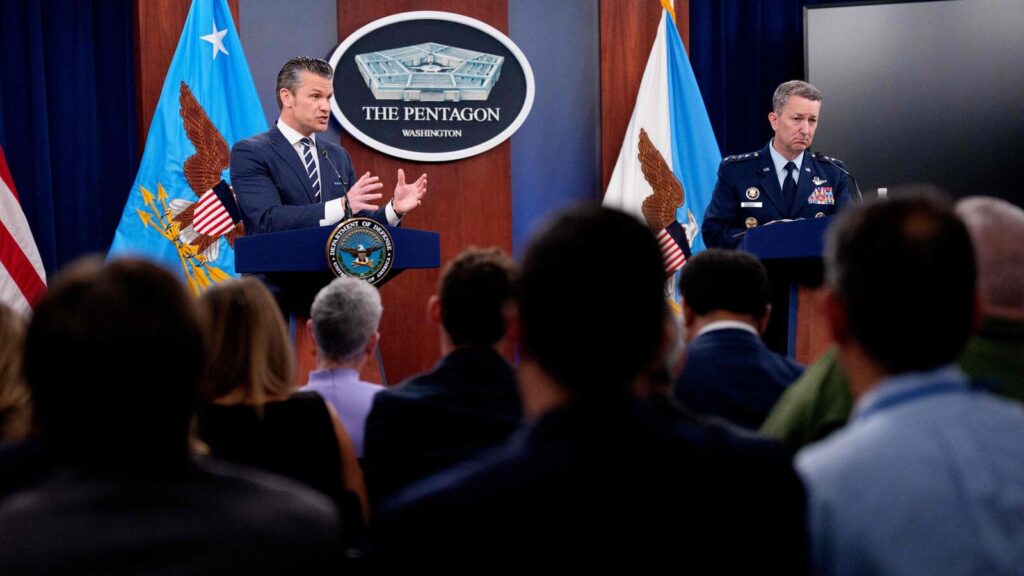 "Severe damage and extreme destruction" of three nuclear sites in Iran: US defence secy Hegseth