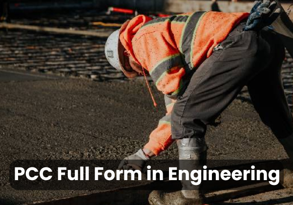 PCC Full Form in Civil Engineering