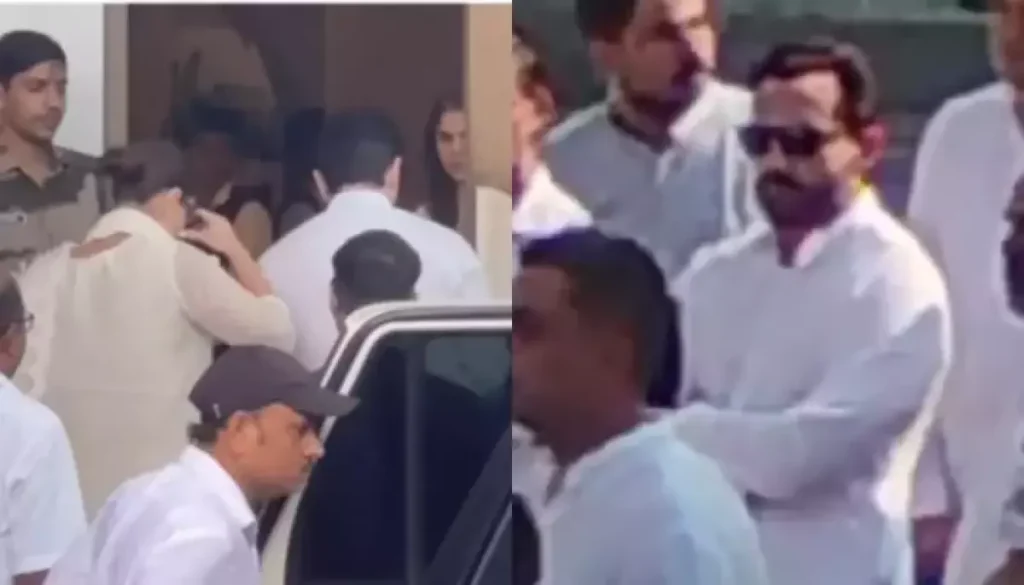 Saif Ali Khan and Kareena Kapoor Khan Attend Sunjay Kapur's Funeral, Stand Strong With Karisma