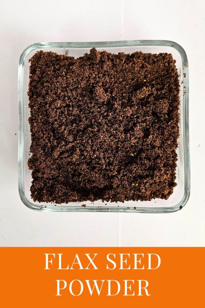 How to Make Flax Seed Powder at Home
