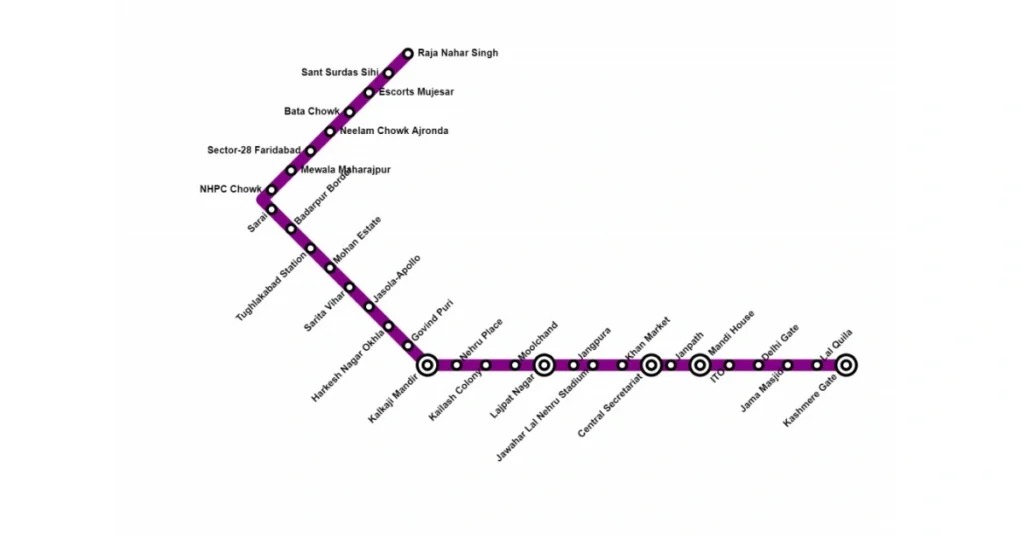 Kailash Colony Metro Station, Delhi: Route, Map and Fares