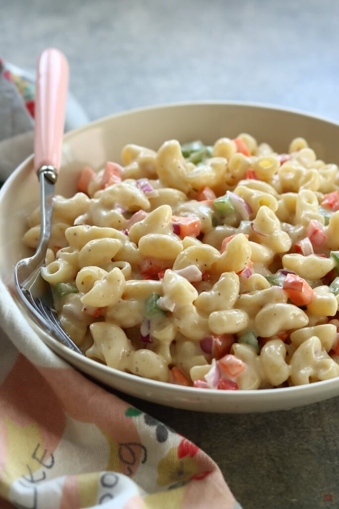 Macaroni Salad Recipe - Sharmis Passions