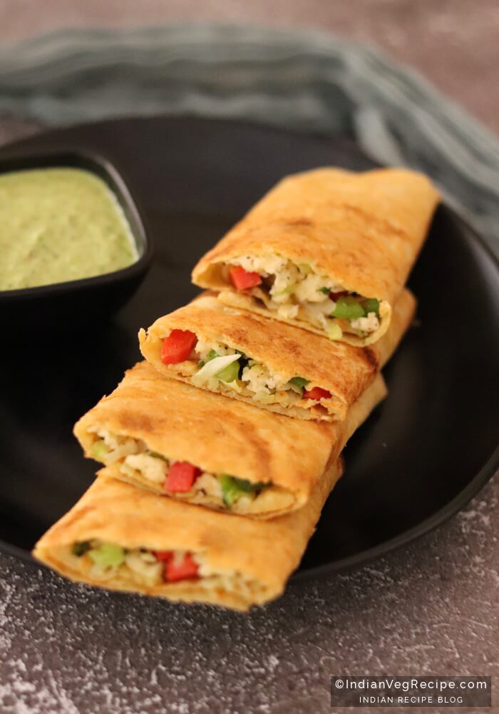 Paneer Stuffed Moong Dal Chilla Recipe