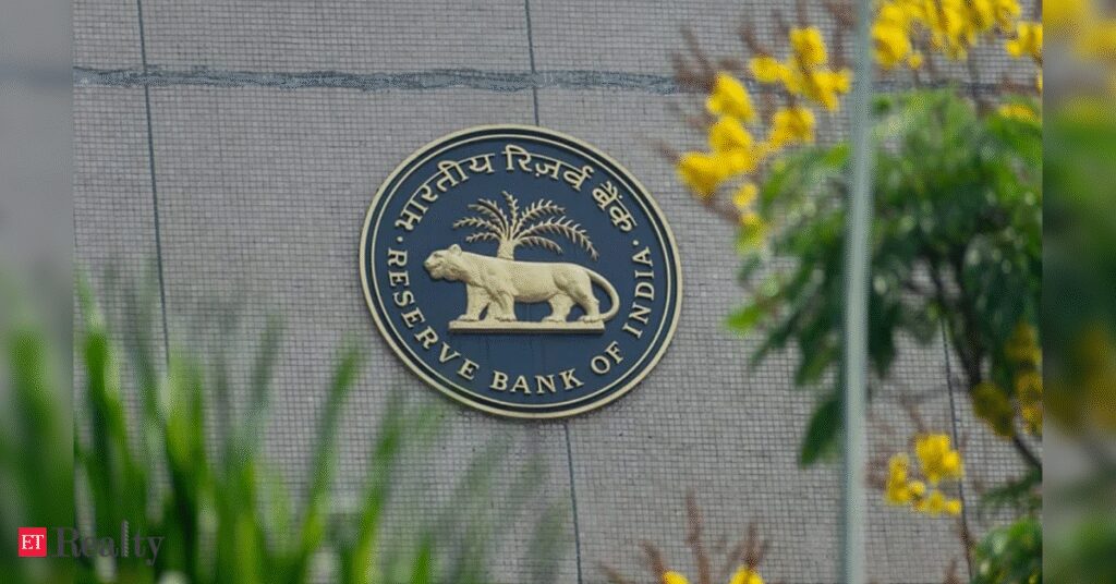 RBI Unveils New Project Finance Guidelines for Banks and NBFCs, ET RealEstate