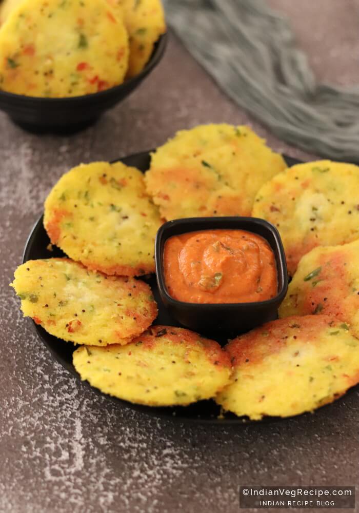 Vegetable Rava Idli Recipe