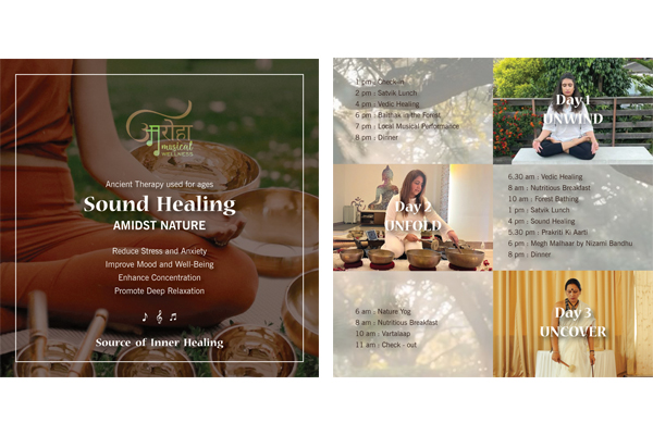 Aaroha Musical Wellness announces 2nd Musical Healing Retreat in Dehradun