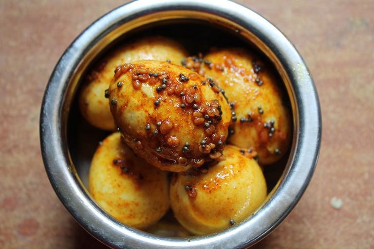 Boiled Egg Roast Recipe
