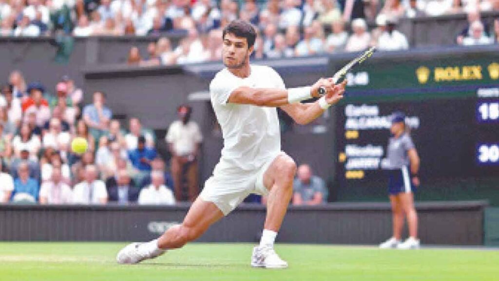 Alcaraz needs 5 sets to beat Fabio Fognini in the 1st round