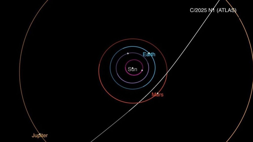 Interstellar Intruder: NASA discovers rare comet from outside our solar system